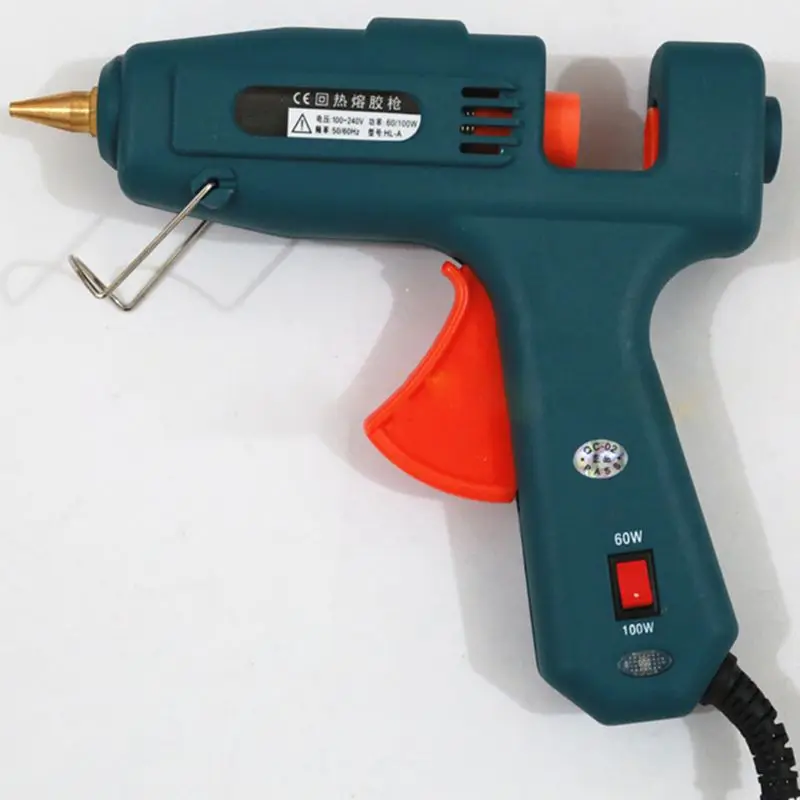 Hot Melt Glue Gun 60W-100W Double Temperature Glue Gun for 11mm Glue Stick for DIY Small Craft Projects & Sealing and Repairs