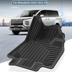 Car Trunk Mat TPE Car Floor Mats for Mitsubishi D5 Delica D5 All Weather Anti-Slip Rear Trunk Pad Cargo Liner Anti Dirty Pads