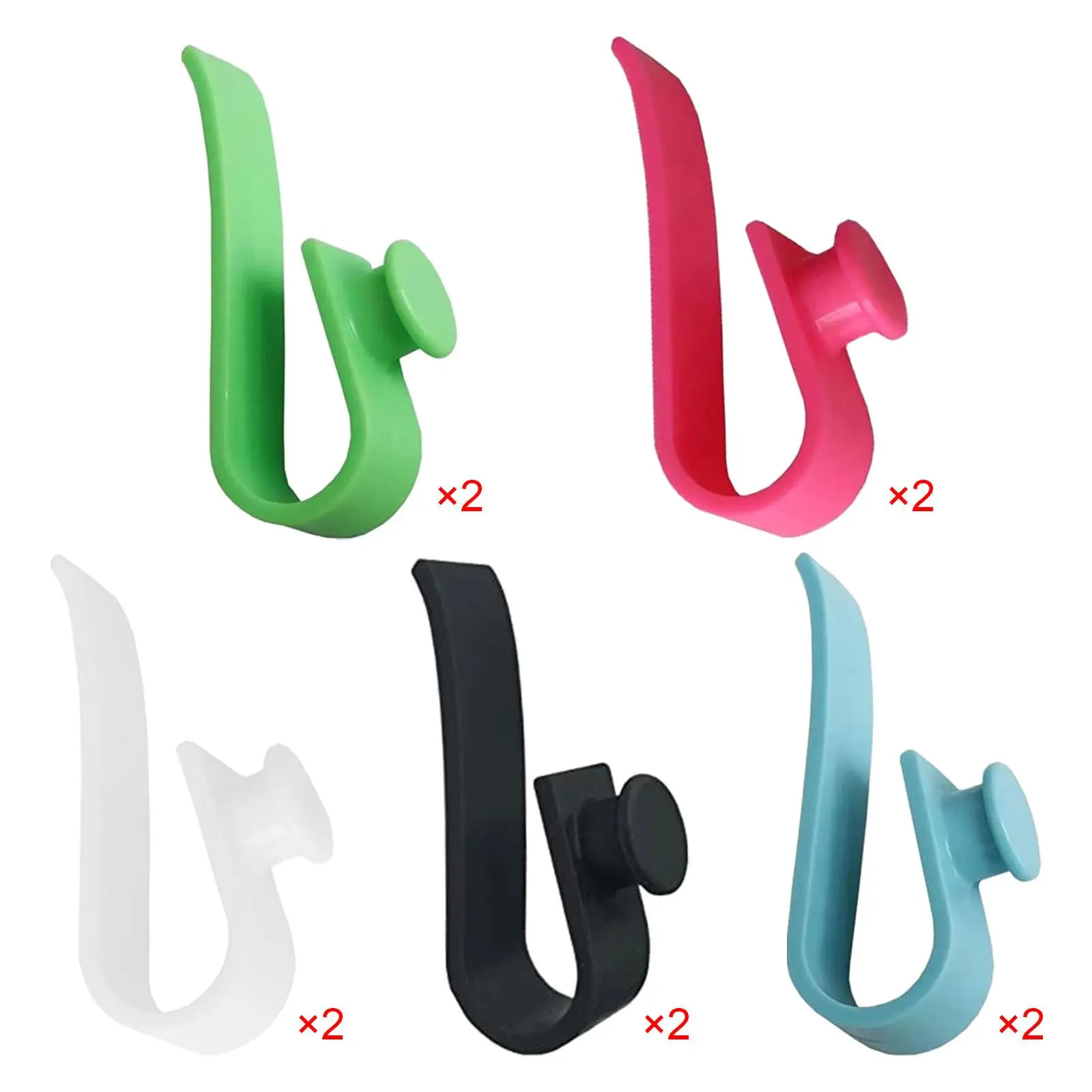 

2 Pieces Keychain Hanger for Bag Cup Portable for Outdoor Wallets Backpacks