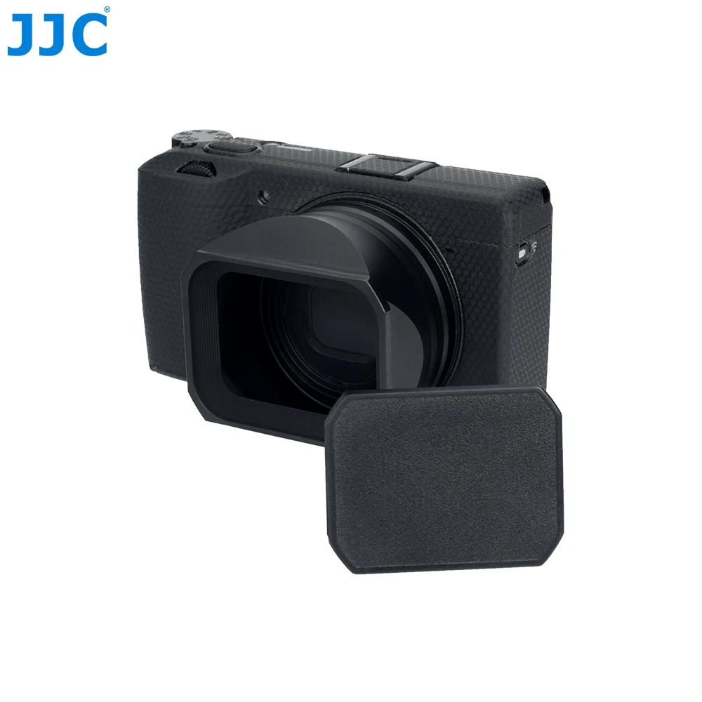 JJC  Aluminum Alloy Lens Hood with Hood Cap LH-GR3X LH-GR3 for Ricoh GR III GR3 GR IIIx GR3x GRIII Camera