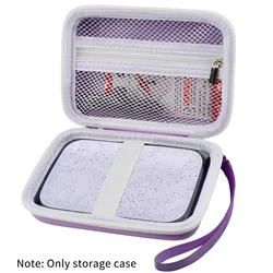 Case Compatible with HP Sprocket Portable 2x3/ Select 2.3x3.4/ 2nd Edition Printer, Travel Carrying Organizer Holder (CASE ONLY)