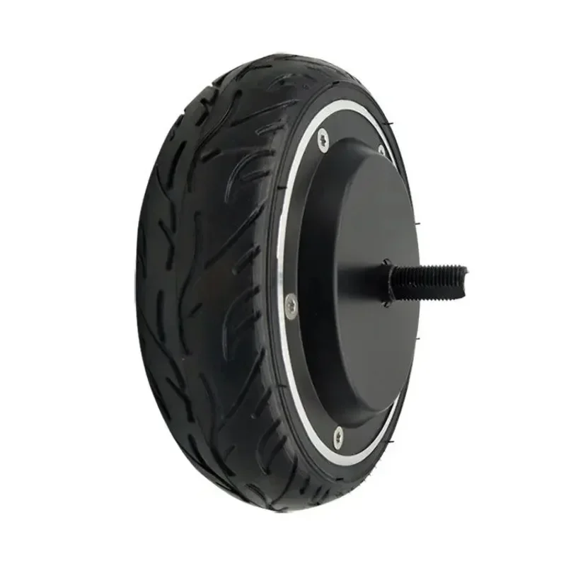 Motor de Rueda Servo BLDC Eléctrico Sin Escobillas de 6.5 Pulgadas, 24V, 150W, 150kg de Carga, con Codificador, para Robótica