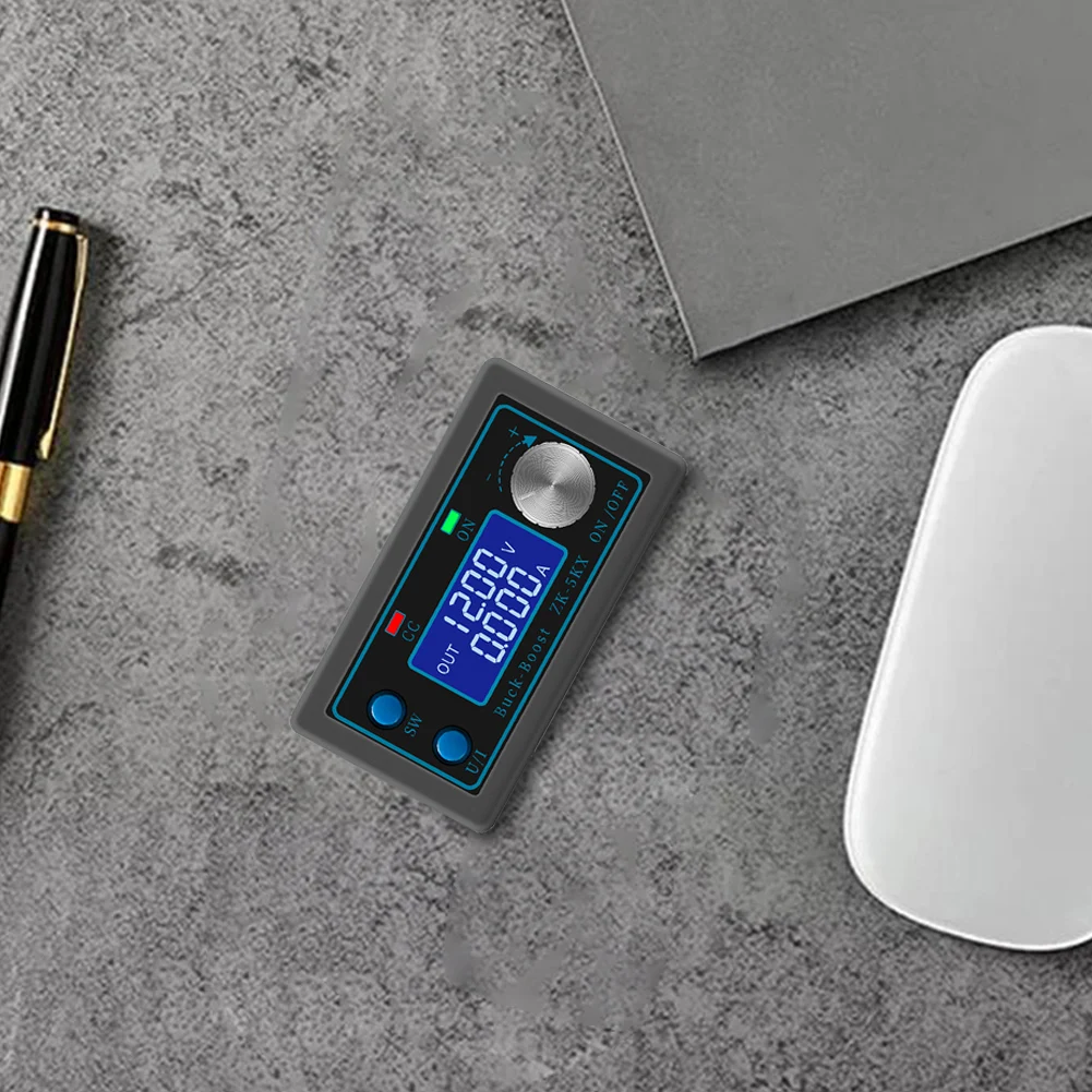 ZK-5KX تيار مستمر تنظيم الجهد التلقائي 5A ماكس قابل للتعديل وحدة الطاقة المنظمة 0.6-36 فولت 80 واط شاشة الكريستال السائل للمعدات الإلكترونية