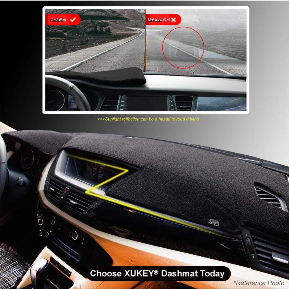 Fit For 2009 2010 2011 2012 MAZDA 6 GH Dashboard Cover Dashmat Dash Mat Pad Sun Shade Cover Carpet Protective Car Accessories