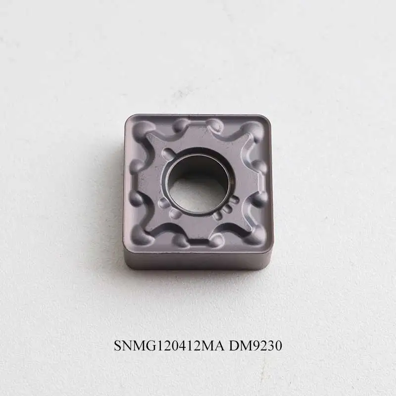 10PCS SNMG120408 MA LM CV MM BM Tungsten Carbide Inserts SNMG120412 Stainless Steel Grooving Blade SNMG CNC Lathe Cutter Tools