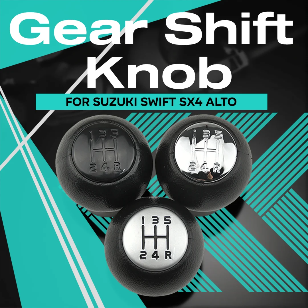 Car Gear Shift Knob Lever Change Gearbox Shifter For Suzuki Swift 2005-2010 For Suzuki SX4 2007-2013 Car Accessories