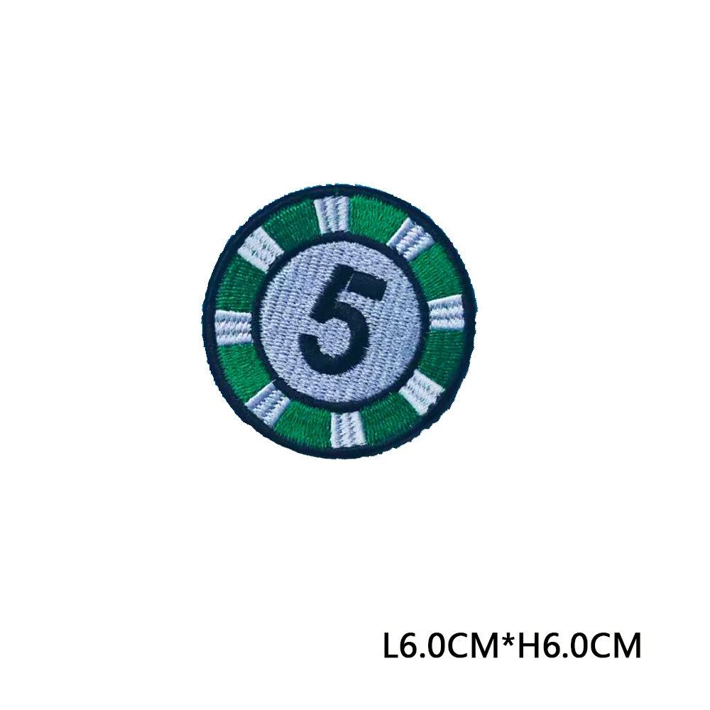 Emblem Clothing Accessories Badge Sticker Embroidered Embroidery Sticker Iron-on Patches