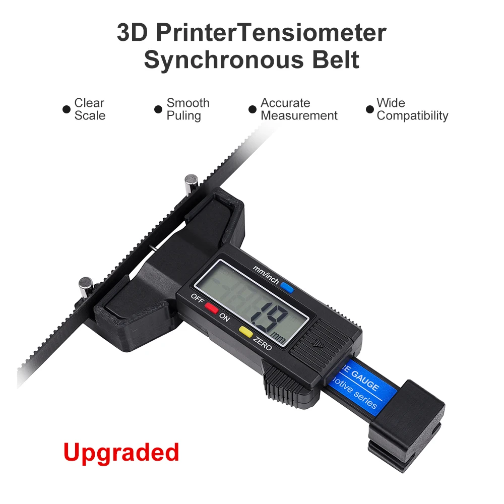 TWO TREES 2GT Timing Belt Elastic Tensiometer Accurate Synchronous Belt Tension For Voron 2.4 Trident K1/K1 MAX 3D Printer Parts