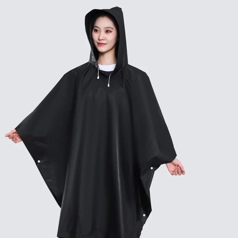 Rain Ponchos for Adults Men Women Portable EVA Raincoat with Hood Reusable for Outdoor Activities for Climbing Camping Rainwear