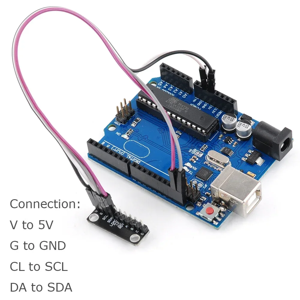 MCP4728 12-bitowy poczwórny przetwornik cyfrowo-analogowy Interfejs I2C Niski pobór mocy GY-MCP4728 z pamięcią EEPROM Moduł czujnika DAC Breakout