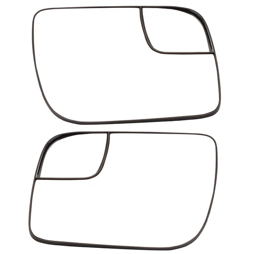 Imagen 2 del producto Lente de espejo retrovisor lateral con calefacción izquierda y derecha, para Ford Explorer 2011, 2012, 2013, 2014, 2015, 2016, 2017, 2018