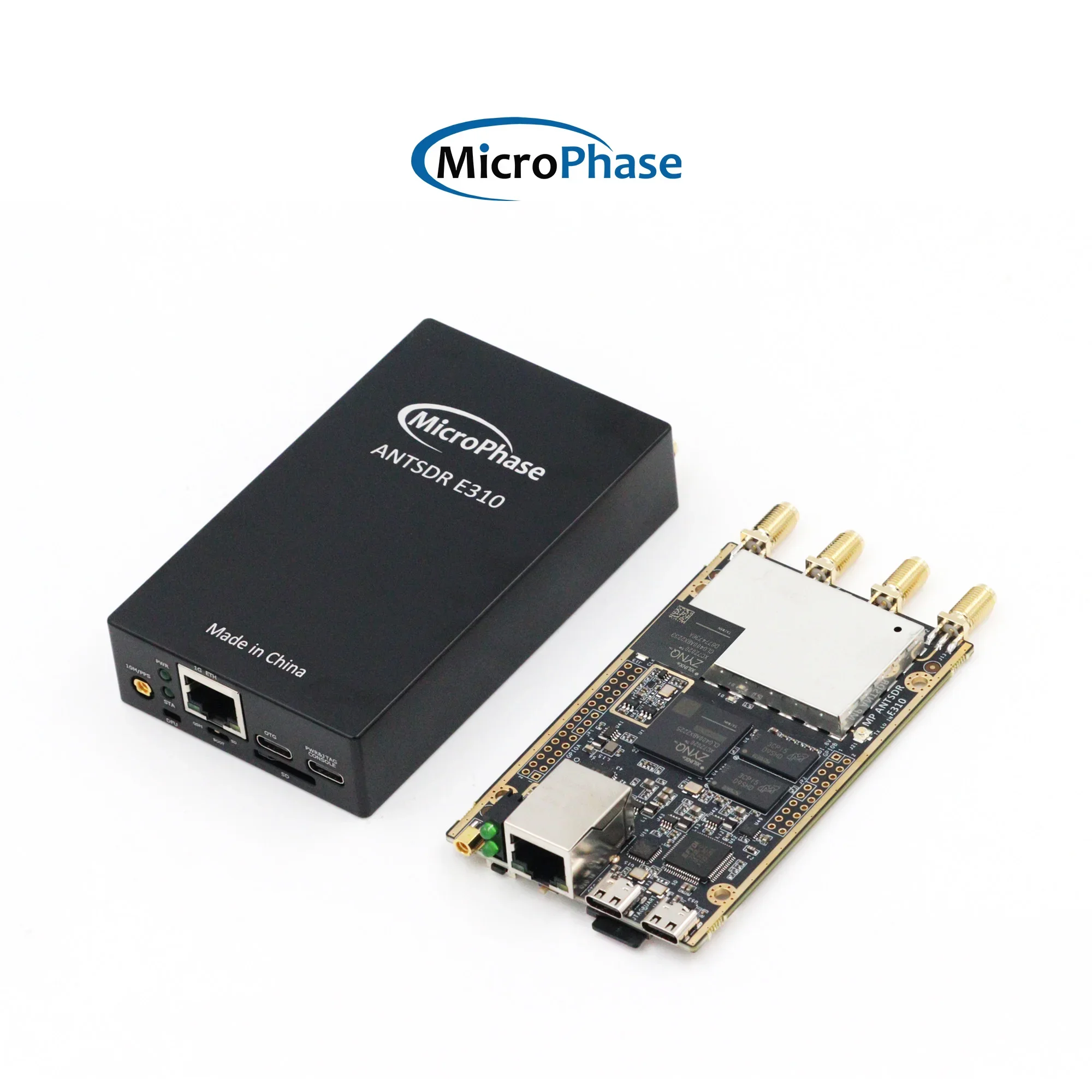MicroPhase ANTSDR E310 Software Defined Radio Demo Board transceiver ZYNQ 7000 SoC ADI AD9361 SDR transmitter and receiver