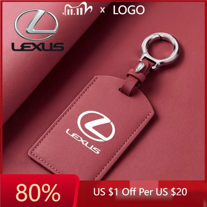 

2026 Hot Interior Stickers New Leather Car Smart NFC Card Key Cover Case Protector Shell Fob For Lexus F Sport ES LM GS IS NX RX