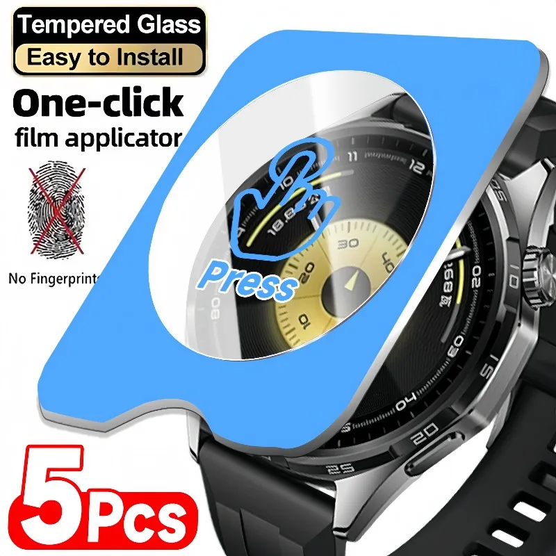 

Для Huawei Watch GT6 GT6Pro Защитная пленка для экрана с локатором Простой в установке комплект 3D изогнутое HD прозрачное закаленное стекло для GT6 41 мм 46 мм