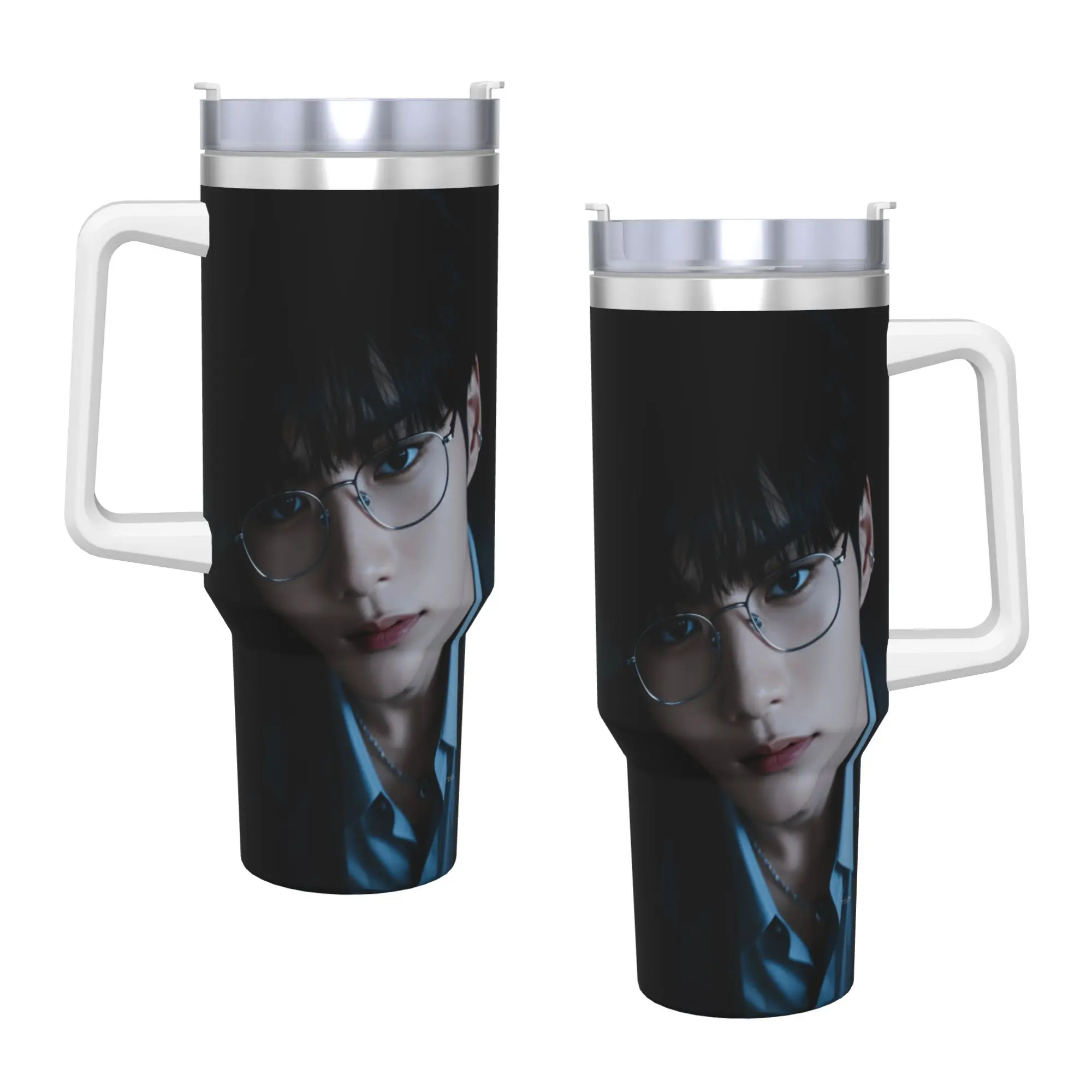 Stainless Steel Tumbler ALD1 A-ALPHA DRIVE ONE Mugs Cup With Straws  Beach Hot Drinks Water Bottle Large Capacity Coffee Mug