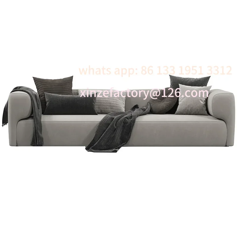 

Customizable New Nordic modern simple Japanese cream surprise wind Internet celebrity sofa club exhibition hall Small apartment