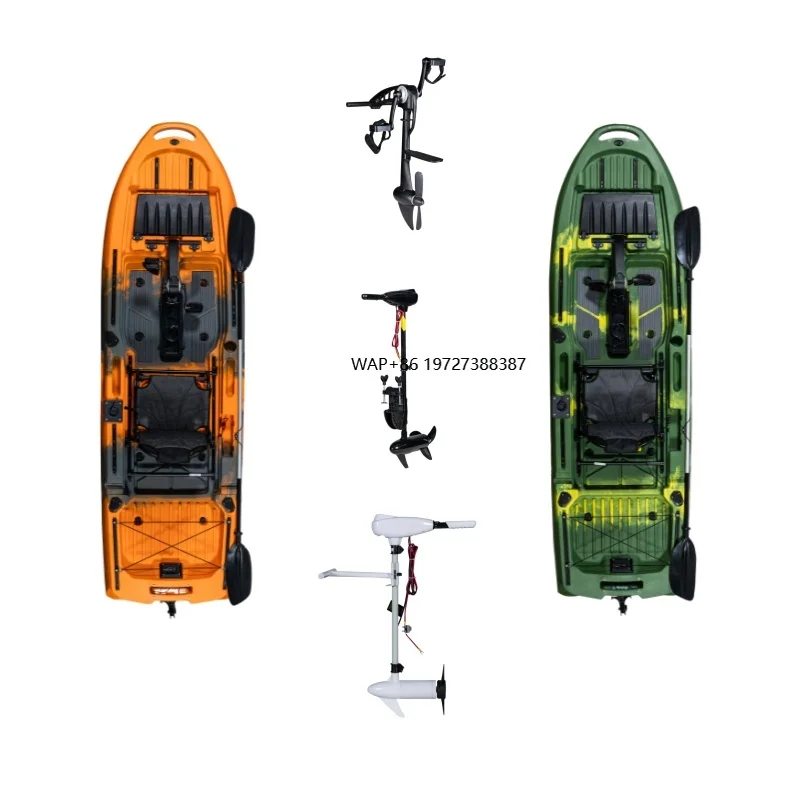 

LSF New 3.2Meter Good Bearing Plastic Pedal Kayak Sea Kayak for Water Sports and Fishing 1-Person Capacity Surfing HDPE