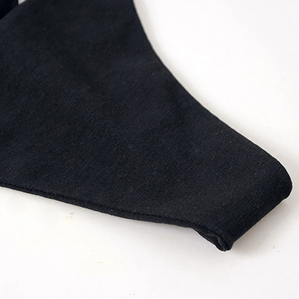 Plus Size Damen Low Rise Baumwolle Dünne Riemchen S-XL Höschen G Strings Tangas Unterwäsche