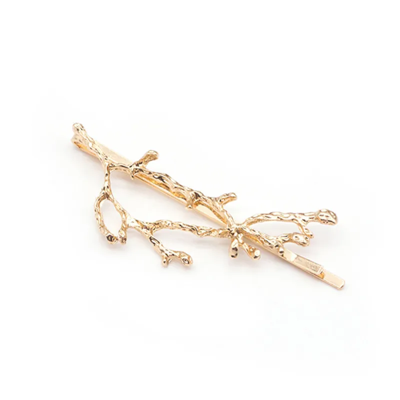 South Korea Jewelry Sianmei Alloy Side Clamping Clip Side Branches Antlers Jewelry Fashion Personality Princess Jewelry Hairpin