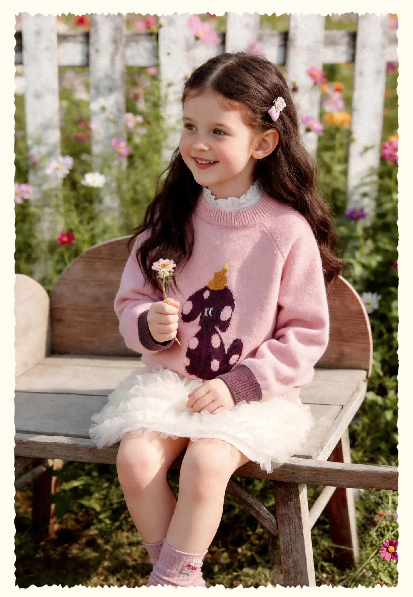 Amila 2026 Herbst Neuer Kinderpullover aus Wolle mit Raglanärmeln, Cartoon-Motiv mit niedlichen Haustieren, modisch, lässig, bequem, für den täglichen Gebrauch, Langarm-Oberteil – Detail 16