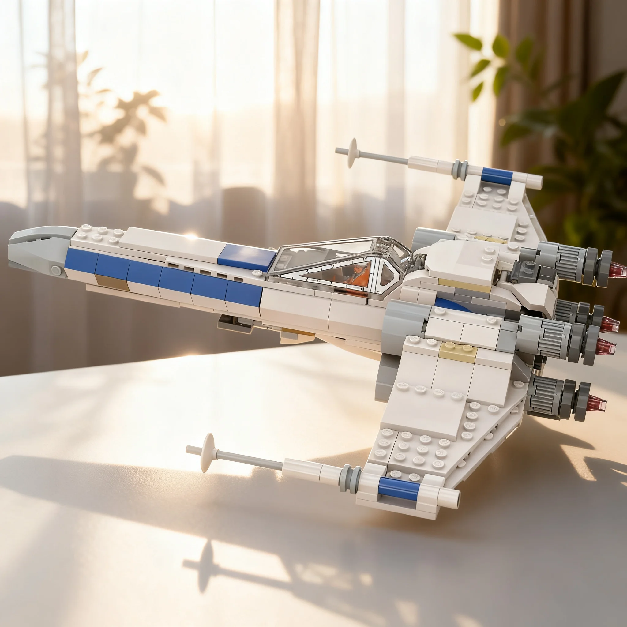 437pcs MOC New Republic Advanced Z-95 AF4-H Headhunter– Alternate Build XWing Starfighter Star Battle Model Building Blocks Toys