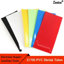21700 PVC Heat Shrink Tube Battery Film 78x36mm Precut Shrinkable Sleeve Tubing Protect Pipe Cover for Batteries Wrap