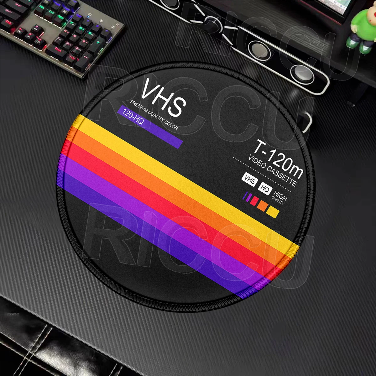 Retro VHS-stijl muismat Comput - Retro Gaming Rug recensie en prijs