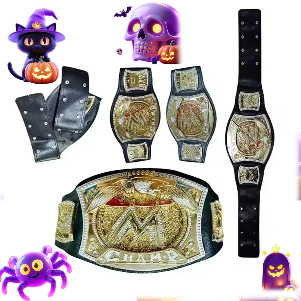 

Boxing Champion Belt Cosplay Boy Toys Championship Gold Belt Characters Occupation Wrestling Gladiators Belt Christmas Gift