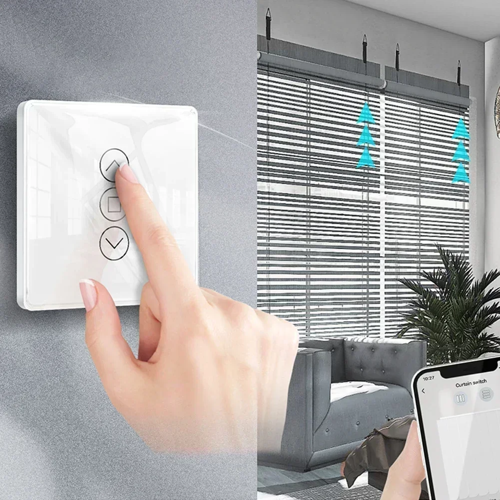 

Домашняя автоматизация 11x10,1x5,1 см Жалюзи с голосовым управлением Умный дом Энергоэффективность Прецизионная калибровка Расписание автоматизации