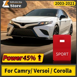 Electronic throttle accelerator, compatible with 2003-2022 Toyota Camry, Verso, and Corolla models, improves performance.