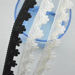 5m/16.4ft each pack Clothing Curve Accessories lace trims Sewing Fabric Dress HandMade DIY crafts ribbons webbing decoration