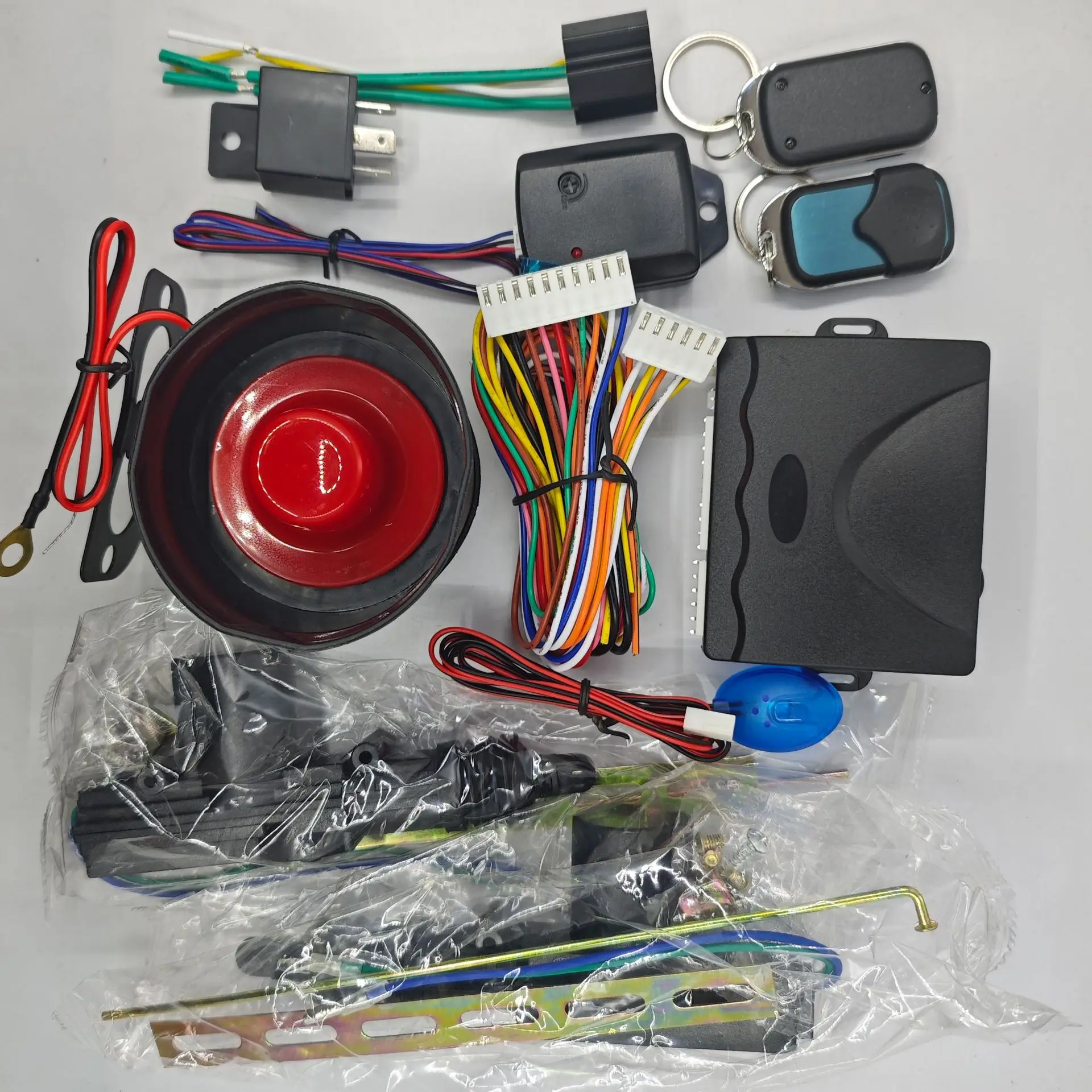 Useful Car Anti-Theft Alarm System with Central Lock, Universal Vehicle Security Lock Gun & Sound Alarm for Car SUV Truck