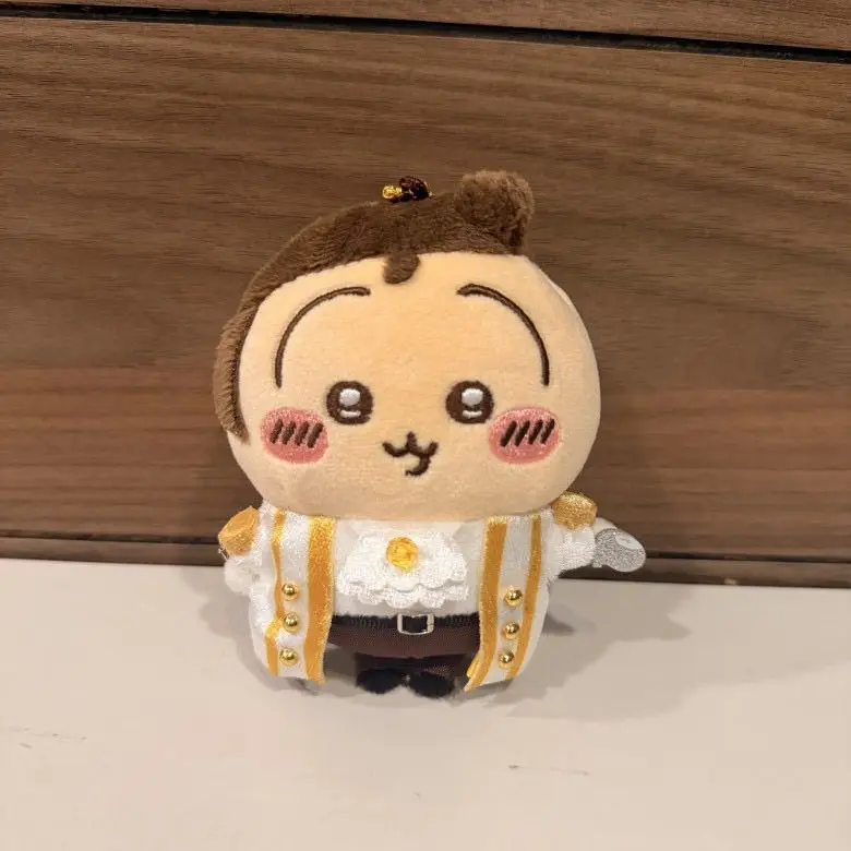 Hachiware Chiikawa Usagi, Peluche de Dibujos Animados con Flequillo Oblicuo, Ropa de Príncipe, Corona de Princesa, Colgante de Peluche, Regalos Navideños para Amigos