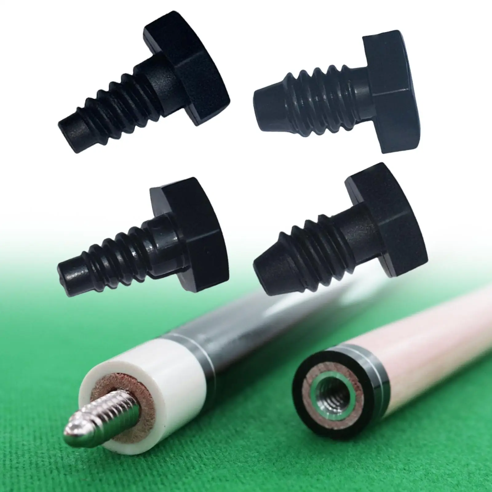 

Нижняя заглушка для бильярдного кия Компоненты для прикладной клюшки Практичная защитная накладка Нижняя крышка для бильярдного кия Резина для бильярдного кия