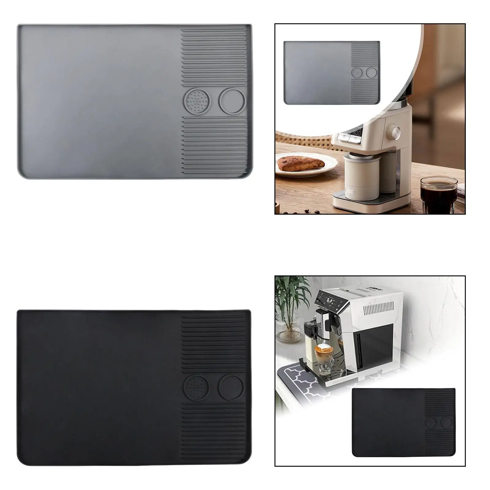 Silicone Coffee Mat Coffee Bar Accessories for Countertop for Bar Cafe