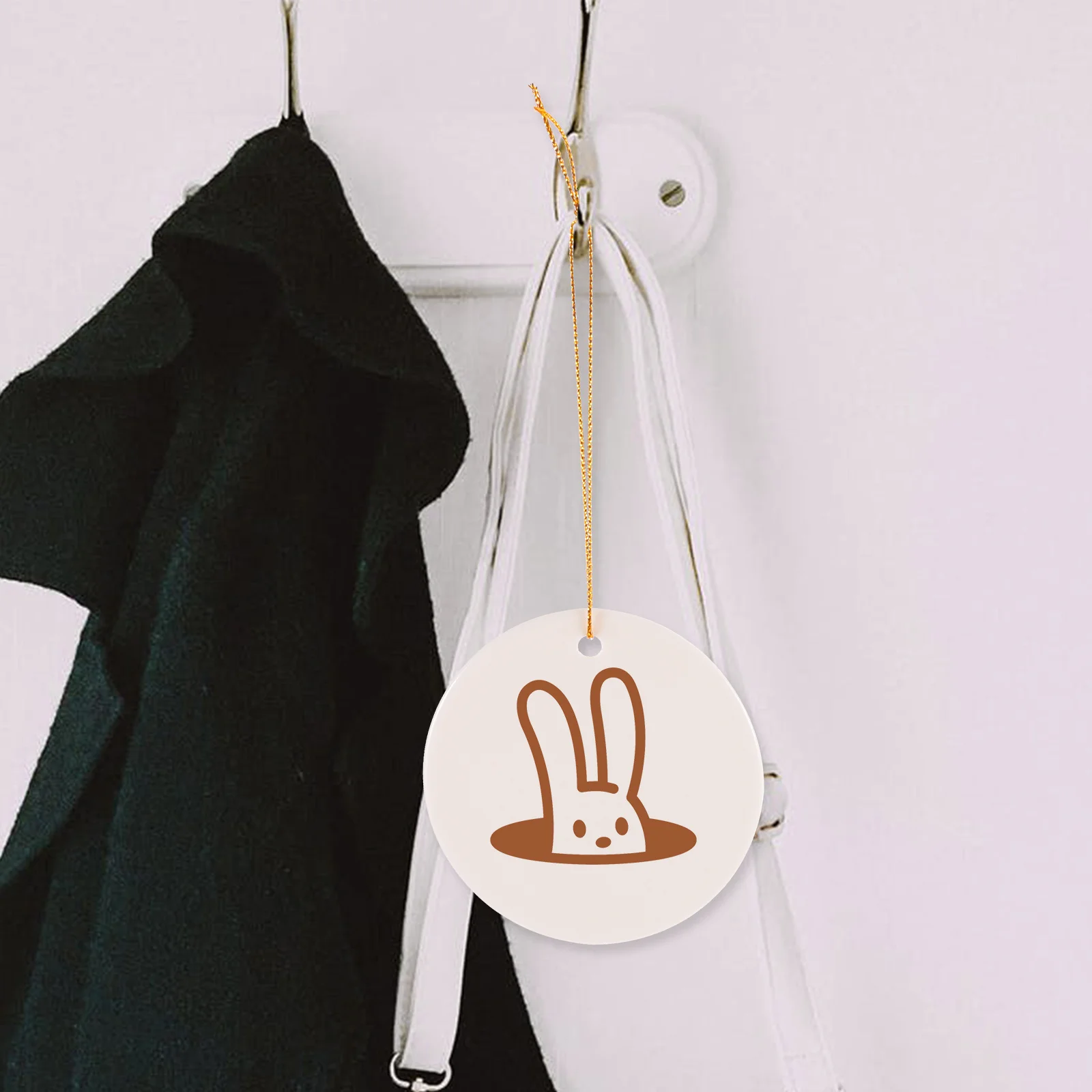 

3 шт., керамические подвески «сделай сам», пустые поделки, бирки для детей, рисунок, живопись, ручная работа, фестивальный декор, подарок для дома и офиса