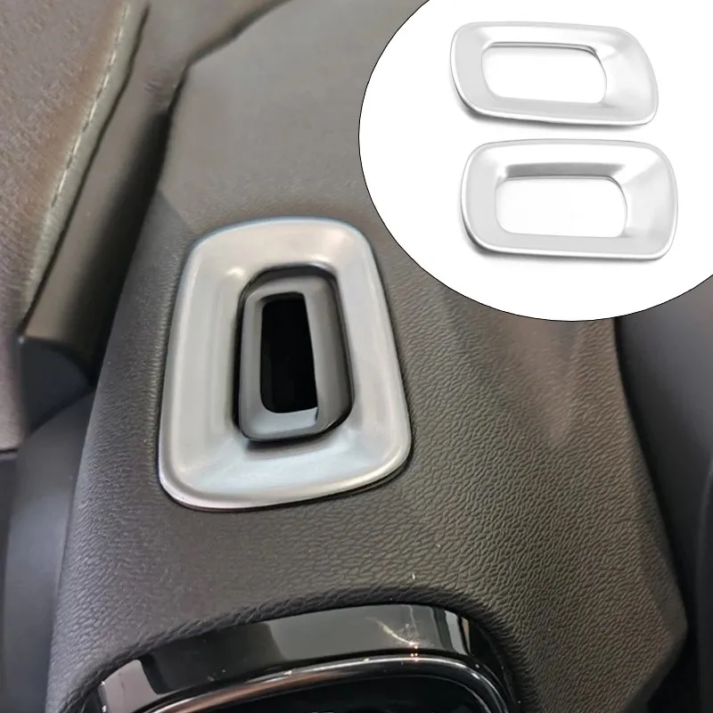 

Автомобильная консоль, приборная панель, розетка для кондиционера, отделка рамки для Volvo XC40 2019-2022, аксессуары для интерьера, наклейка с узором из углеродного волокна