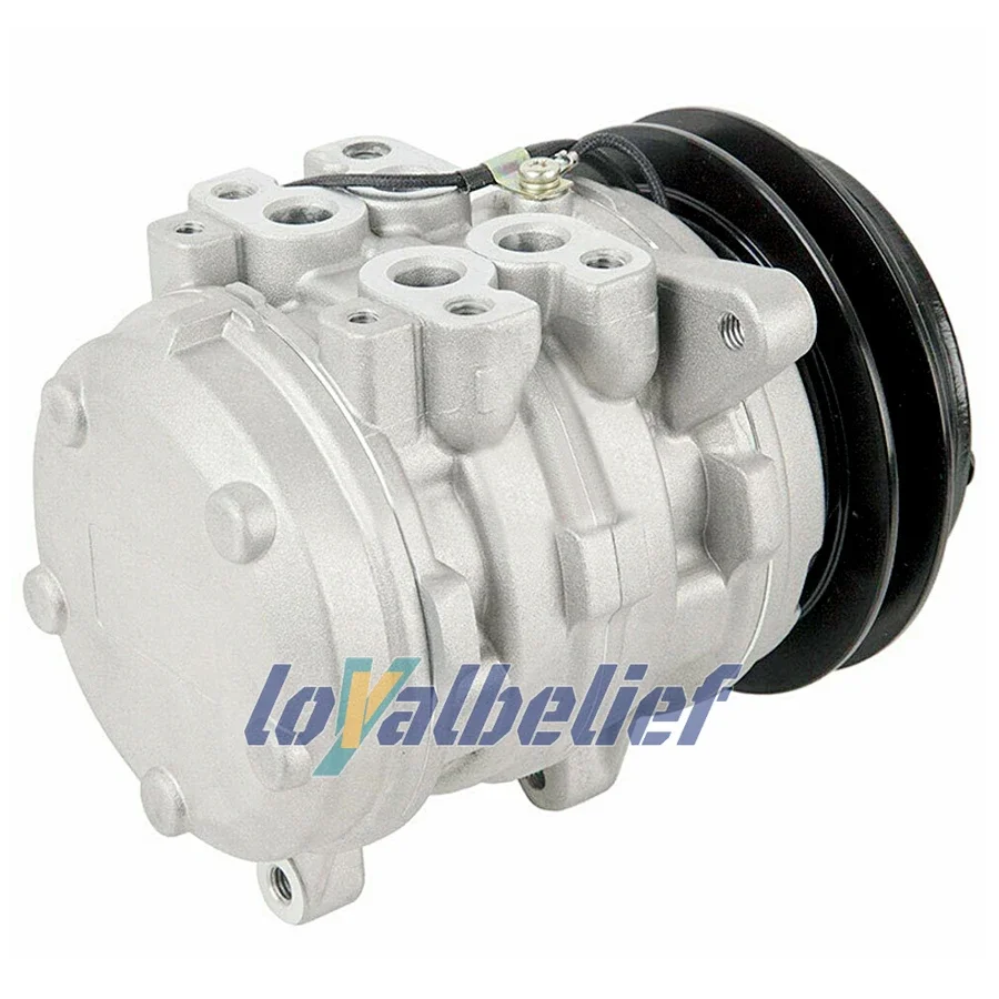 New 10P08E Air Conditioning Compressor For KUBOTA Heavy Duty Tractor 4472007443 447200-7443 T0070-87290 T007087290