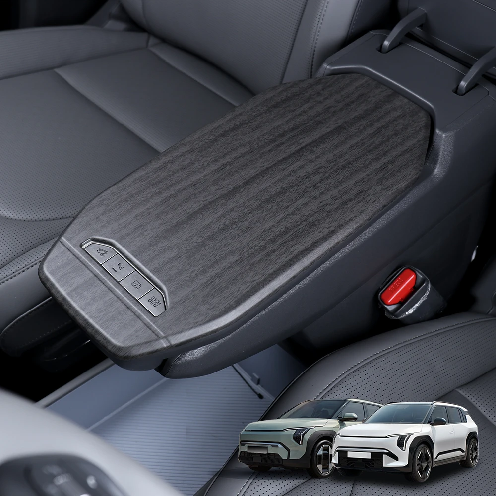Automotive Interior For Kia EV3/EV4 2024-2026 Car Central Armrest Box Pad Center Console Gear Shift Protection Trim ABS LHD RHD view 5
