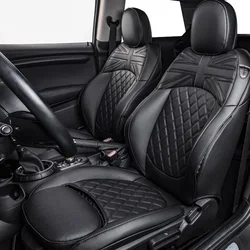 Leather Full Set Covers Car Seats For Mini Cooper F54 F55 F56 F57 F60 Clubman Countryman Interior Accessories for Vehicles