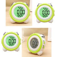 Silent Alarm Clock Digital Watch Electronic Table with Time Projection Ceiling Projector for Bedroom Led Clocks Kids Desktop