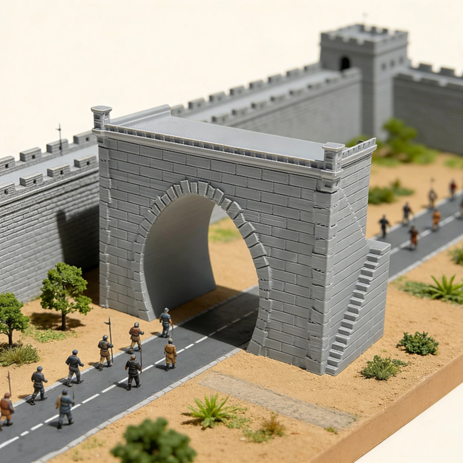 

N Scale Tunnel Portal Realistic N Scale Tunnel Entrance Stone Wall Bridge Detailed Finish for Model Scene Builders