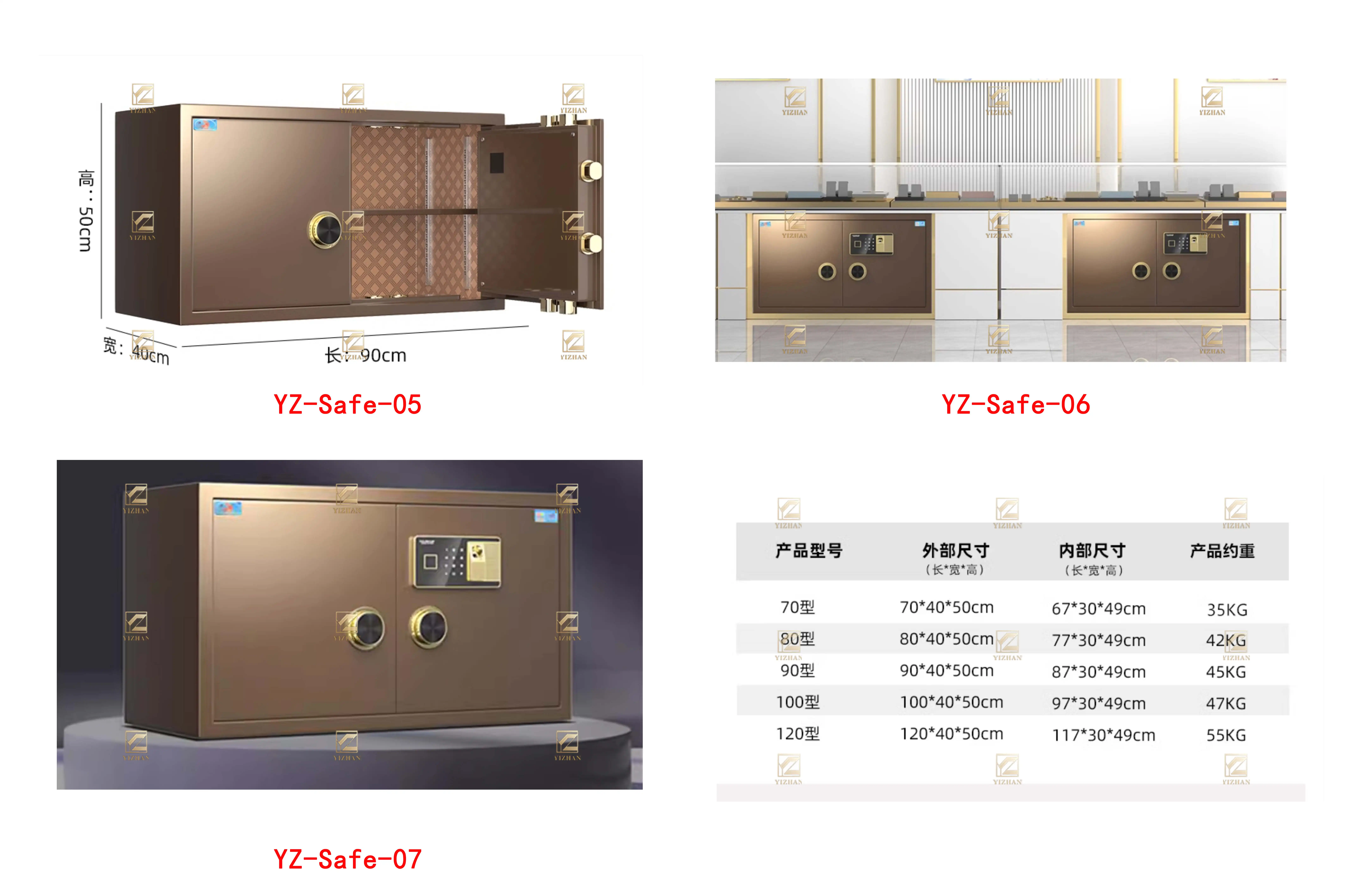 China Wholesale Electronic Digital Safe for Jewelry Store Storage Safe and Small Size Lockers