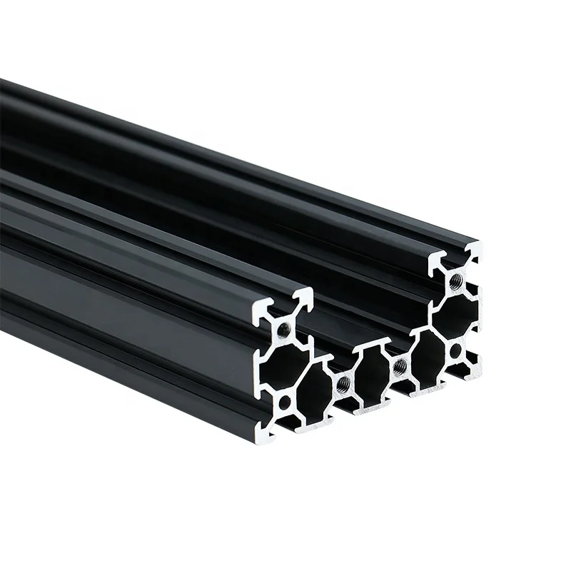 Thickness 1.5mm European Standard C Beam U-shape 40*80U Aluminium Led Profile Aluminium Profile
