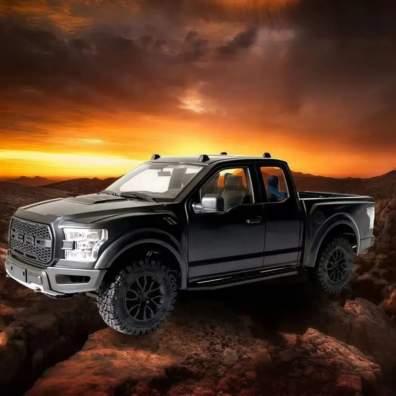 Static Point Model Jdm-150 1/10 Simulation F150 Pickup Truck Professional Remote Control Climbing Car Remote Control Car Toy