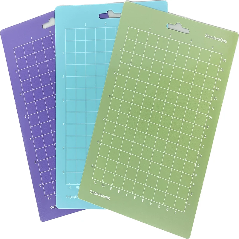 3 cutting mats for Cricut Joy machines, 4.5*6.5 inches, StandardGrip, durable sticky cutting mat for Cricut Joy accessories.