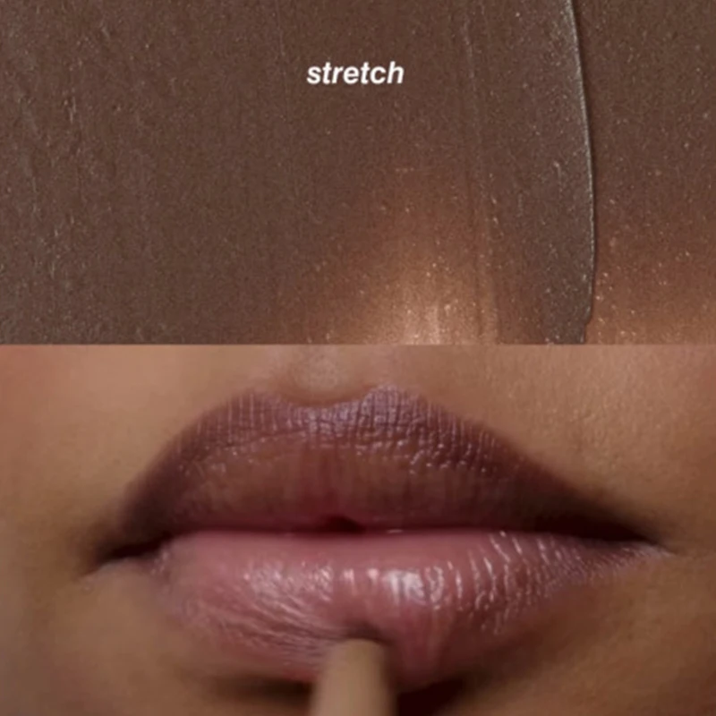 Pele peptídeo lábio forma caneta longa duração lábio forro lápis nude batom gloss rouge multi uso caneta de maquiagem labial cremoso suave