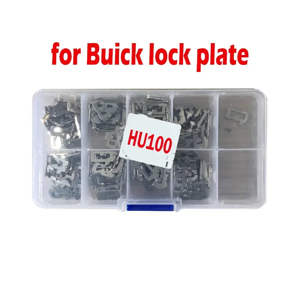 

200Pcs/lot HU100 Car Lock Reed Lock Plate for Buick 1R,2R,3R,4R,1L,2L,3L,4L Each 25pcs Car Lock Repair Accessories