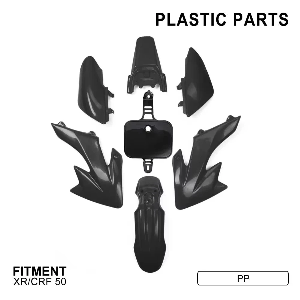 Body Kit Fairing Front Rear Fender Mudguard For HONDA XR50 CRF50 Motocycle For Thumpstar SDG BBR SSR Roketa Dirt Pit Bike ABS