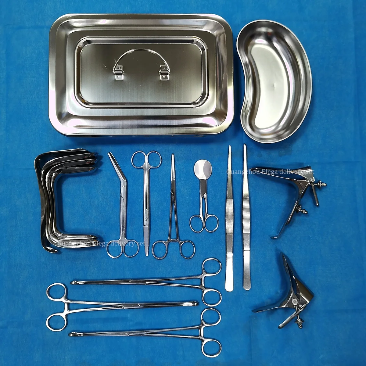Hospital Medical Surgical Delivery Instrument Box view 2